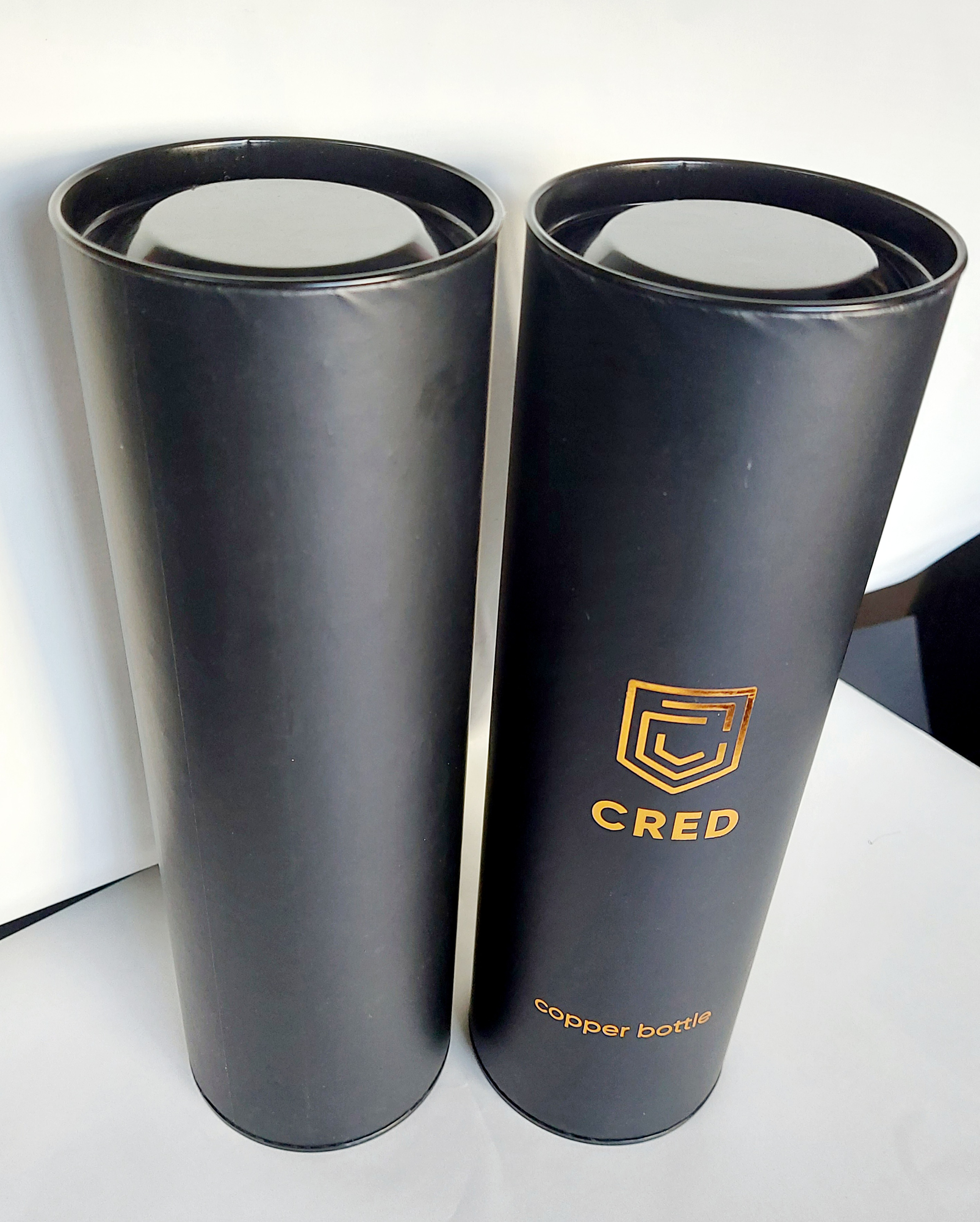 Paper cans with metal or plastic cap