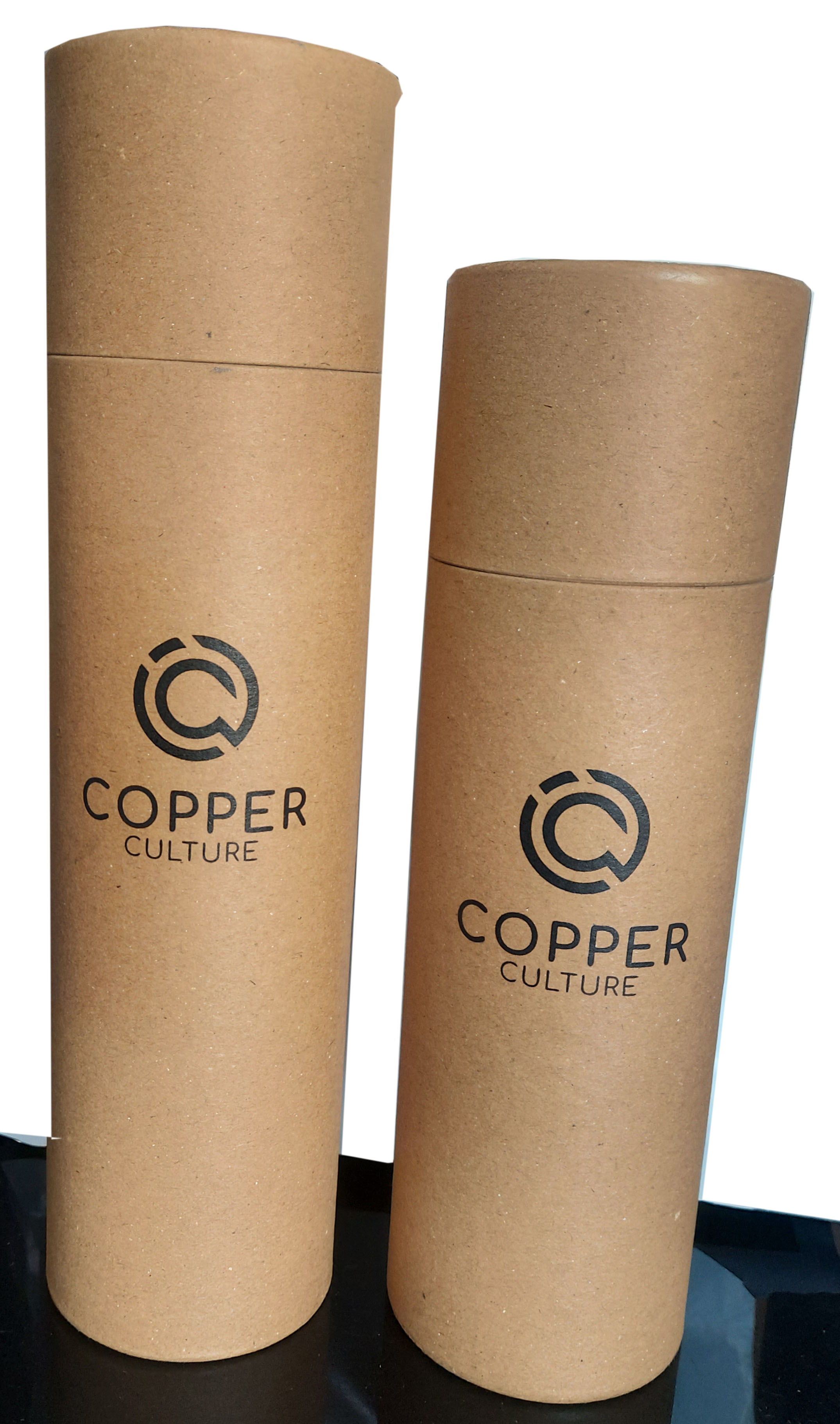 Plain round all paper canisters